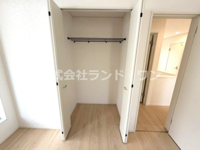 【収納】 | 飯能市双柳　全4棟 1号棟 | 洋室5.2帖　クローゼット