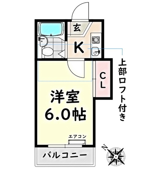 【間取り】 | アーバンフラット新瑞橋【名古屋市賃貸・駅近】