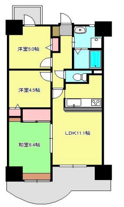 【間取り】 | ベルレコルテ浜辺