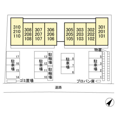 【区画図】 | フローラ