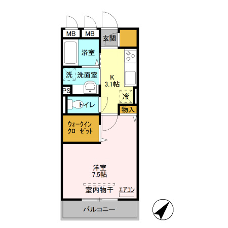 【間取り】 | フローラ