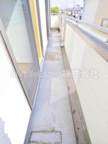 貫井北町5丁目戸建賃貸住宅のバルコニー