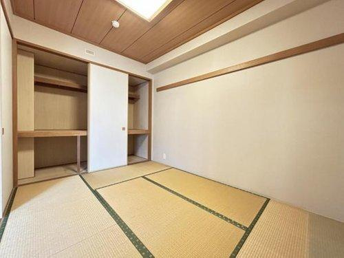 セルシオシティ鳴海の和室|和室6帖♪　リビングの続き間として多目的に活用できます☆