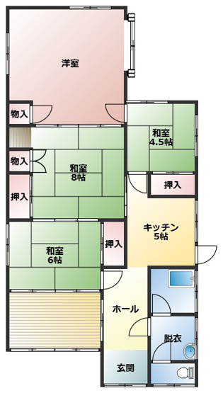 【間取り】 | 西区松尾1丁目