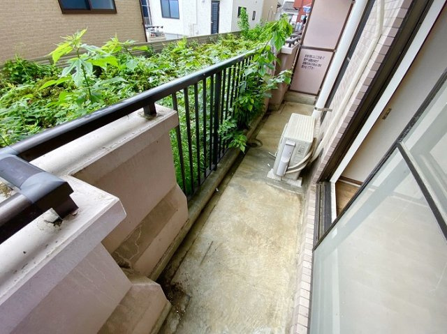 サンモール福生のバルコニー