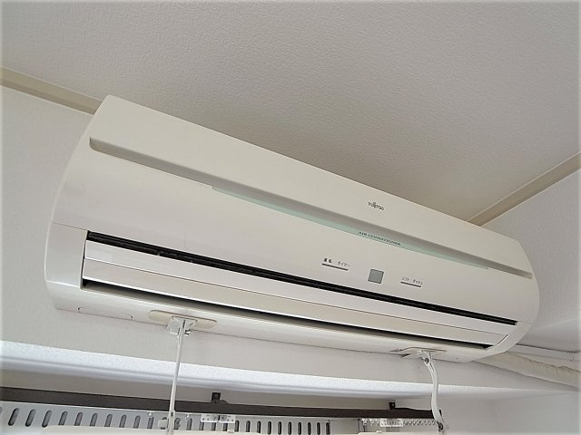 さんくれーる湊川の設備|エアコンは2台分完備