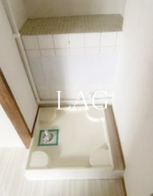 【設備】 | 成増コーポ | 室内洗濯機置き場です。