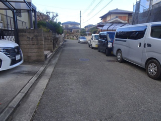 【前面道路含む現地写真】 | 川西市清和台西３丁目3の47　中古一戸建て