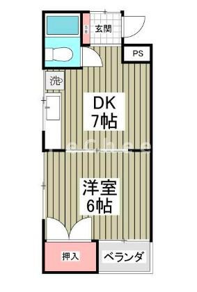 ベルメゾン新座の間取り