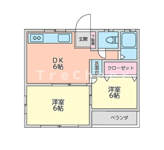 【間取り】 | スカイコーポ