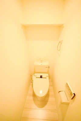 【トイレ】 | ヴィラージュ | シンプルで使いやすいトイレです