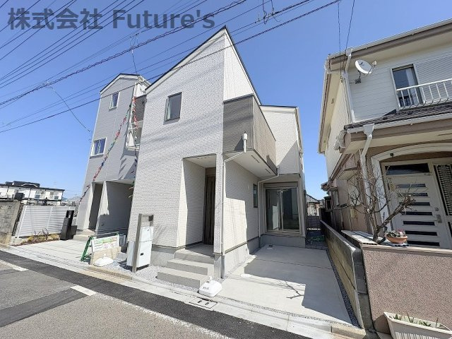 八潮市八潮7丁目　新築戸建　全2棟　1号棟の外観|TX八潮駅徒歩20分！全2棟の新築戸建