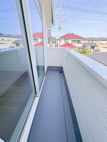 八潮市八潮7丁目　新築戸建　全2棟　1号棟のバルコニー|同施工会社の参考写真になります。