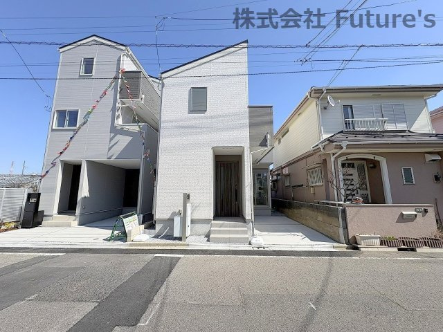 八潮市八潮7丁目　新築戸建　全2棟　1号棟の外観|安心の耐震等級3の新築戸建です
