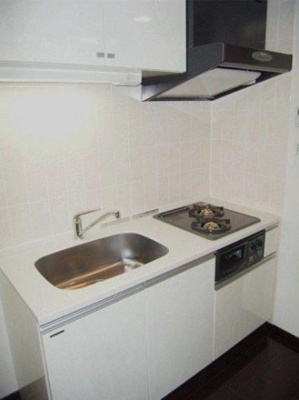 【キッチン】 | トーシンフェニックス方南町弐番館 | 2口コンロのシステムキッチン。