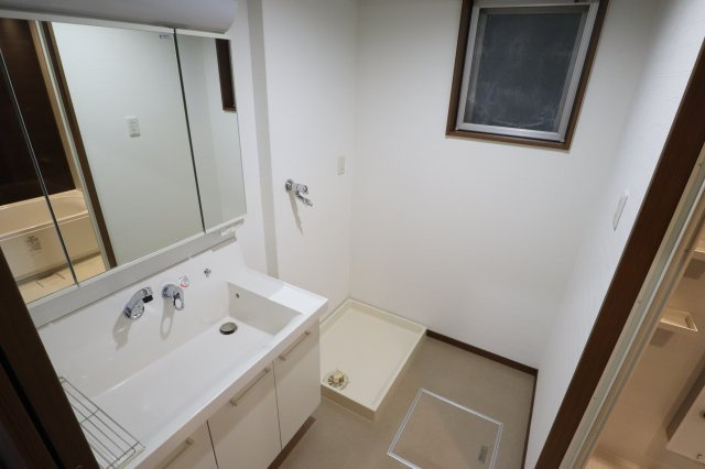 欅コートの洗面所