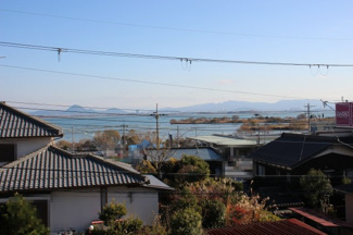 【展望】 | 二階からの琵琶湖の眺め
