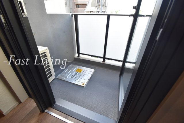 SYFORME江戸川橋のバルコニー