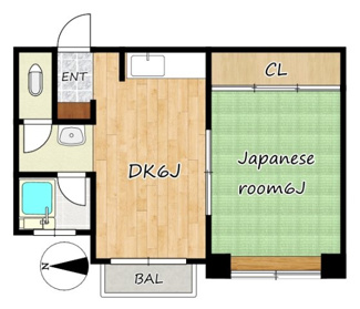 【間取り】 | 栗田マンション