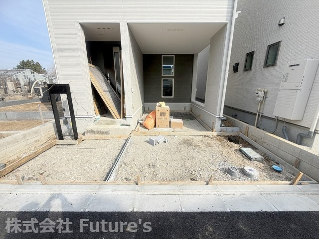 八潮市八潮7丁目　新築戸建　全2棟　2号棟の外観|現地の写真になります。