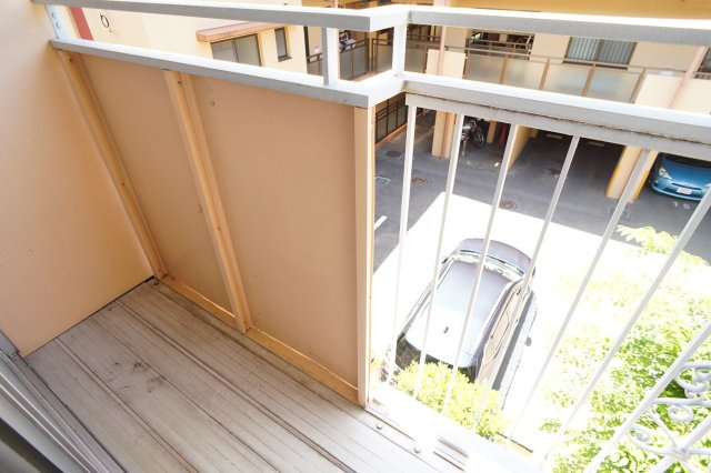 生駒ビューハイツのバルコニー