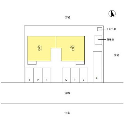 【区画図】 | Dog wood