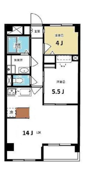 【間取り】 | ライオンズマンション町田南 | 2LDKは、リビングダイニングキッチンと二つの居室がある間取りでございます。夫婦や小さなお子さんのいるご家庭に特におすすめで、リビングで家族団らんを楽しみつつ、個室でプライベートな時間も確保できます。