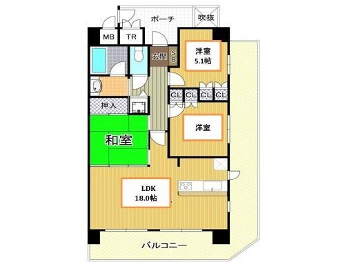 【間取り】 | ☆プライムコート高槻総持寺