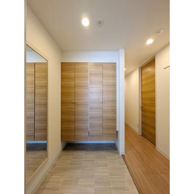 サンセリテ東が丘弐番館の玄関