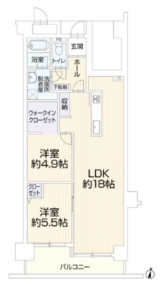 【間取り】 | コスモ舞子坂