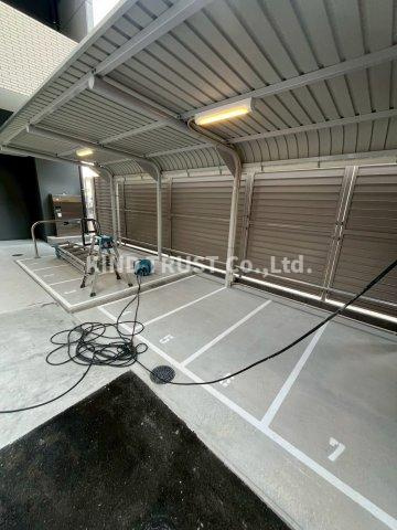 S-RESIDENCE天満橋arの駐車場|駐車スペースもあります
