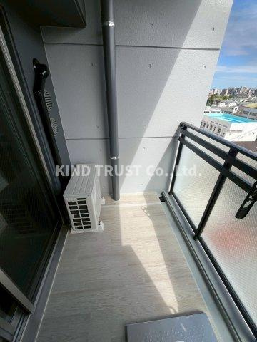S-RESIDENCE天満橋arのバルコニー|お洗濯にも便利なバルコニー付き