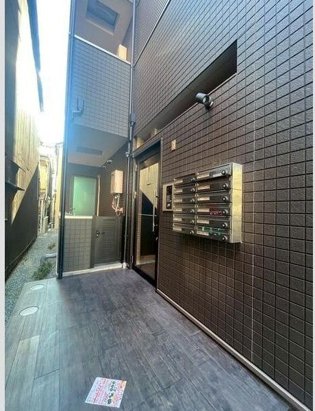 ブライト東住吉のエントランス