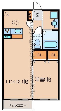 エルスールの間取り