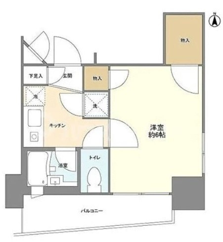 【間取り】 | 菱和パレス立教大前 | 南側向きの部屋なので、陽当たり・通風良好です！