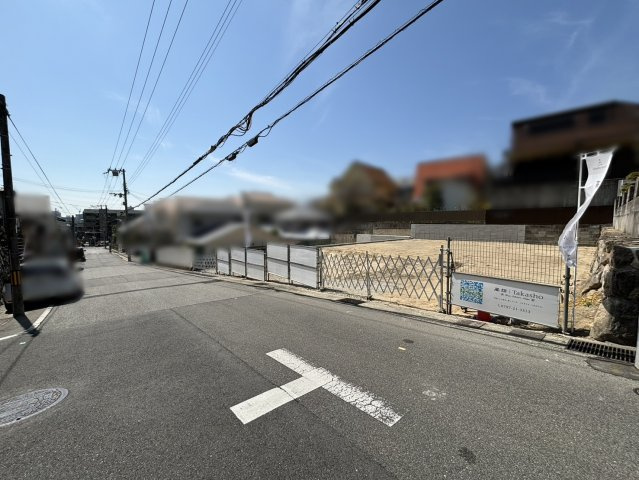 高座町 2号地の前面道路含む現地写真|交通量が少ない前面道路