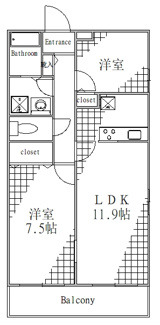 【間取り】 | fare KAMEIDO