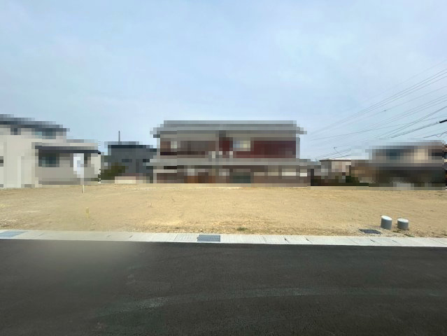 長岡京市金ヶ原金原寺2号地の外観|現況：更地です。