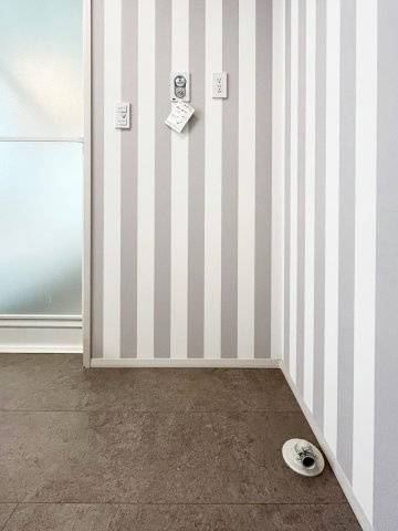 堺市西区戸建の設備|洗濯機置場