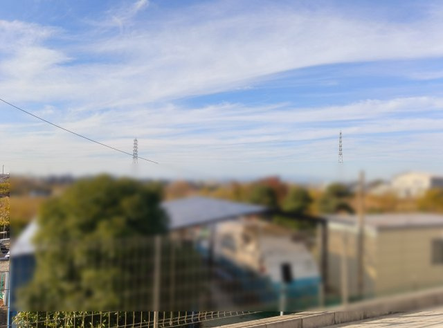 堺市西区戸建の地図|西側の高低差で目線が気になりません