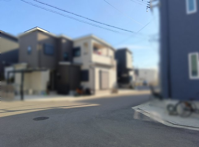 堺市西区戸建の周辺|前面道路幅員約6.7ｍ
