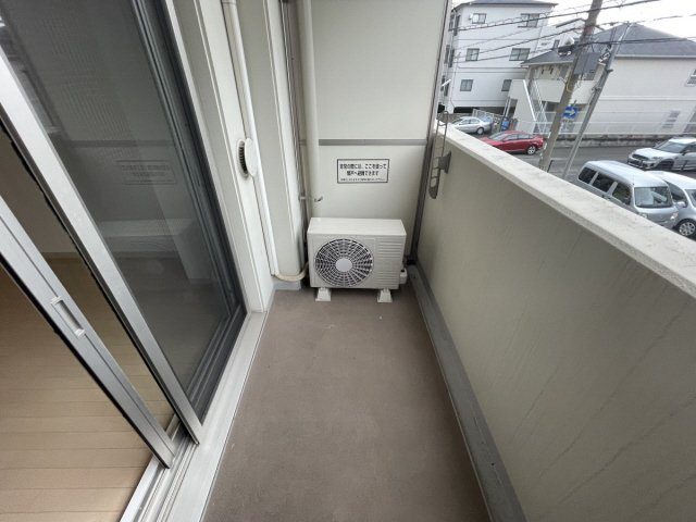 ロアール神戸住吉のバルコニー