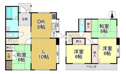 半田市出口町2丁目の間取り|4LDK♪