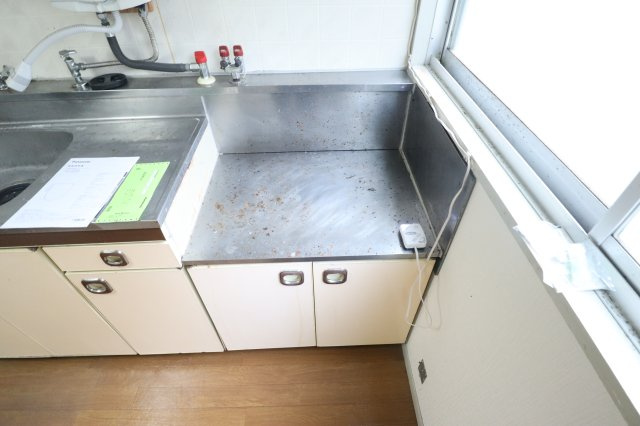 松美台ハイツのバルコニー