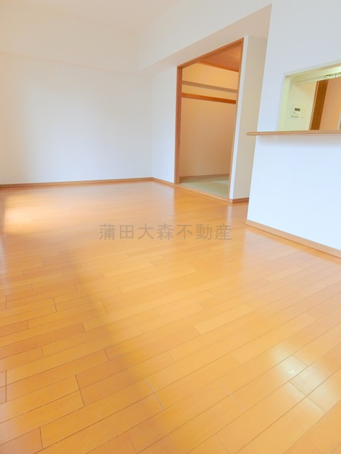 多摩川パークホームズの居間・リビング