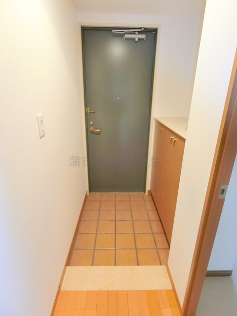 多摩川パークホームズの玄関