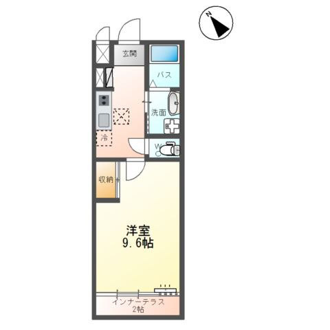 Ｈａｃｋ　ｂｅｒｒｙ真鍋（ハックベリーマナベ）の間取り