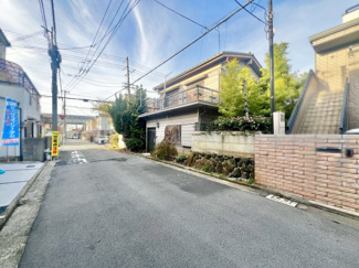 【外観】 | 高砂町２丁　売土地 | 前面道路幅員は、西側約7.2m・南側約5.4ｍ！開放感たっぷりです♪