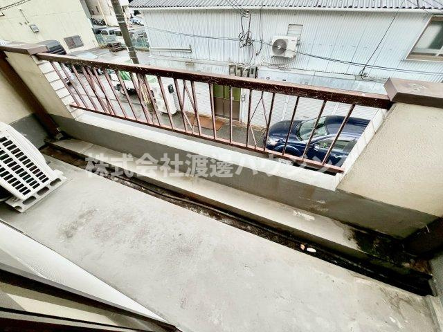 西堤学園町貸家のバルコニー