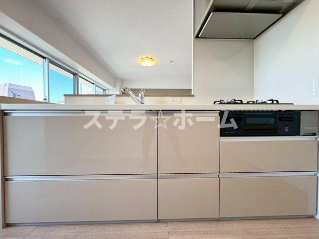 千里台スカイハイツC棟のキッチン|使いやすいキッチンです